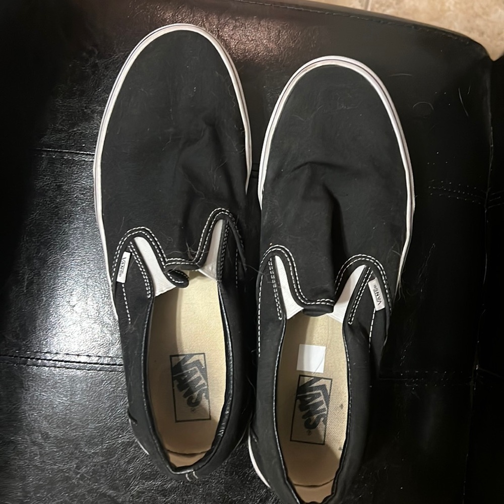 Vans slide ons